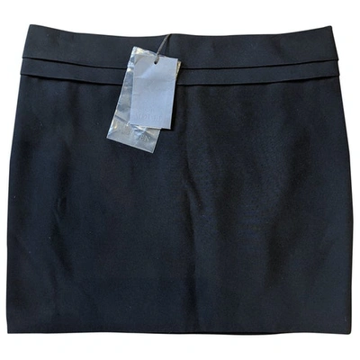 Pre-owned Alexander Mcqueen Black Skirt