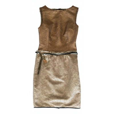 Pre-owned Hoss Intropia Gold Dress