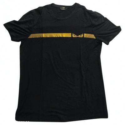 Pre-owned Fendi Black T-shirts