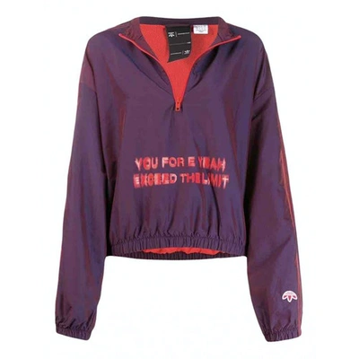Pre-owned Adidas Originals By Alexander Wang Purple Jacket