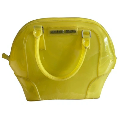 Pre-owned Armani Jeans Bag In Yellow