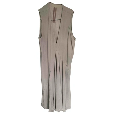 Pre-owned Rick Owens Khaki Dress