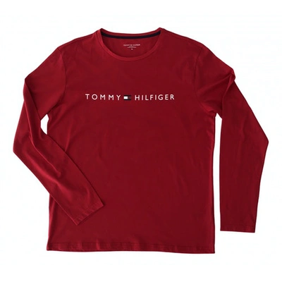 Pre-owned Tommy Hilfiger Red Cotton T-shirts