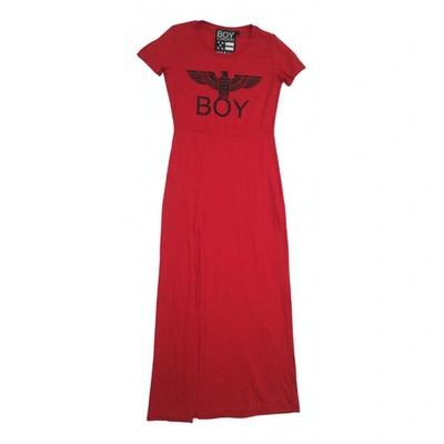 Pre-owned Boy London Maxi Dress In Red