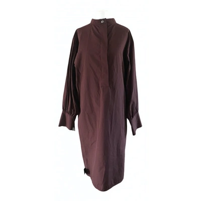 Pre-owned Marni Brown Cotton Dress
