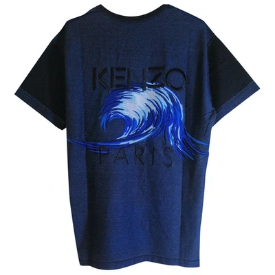 Pre-owned Kenzo Blue Cotton T-shirts