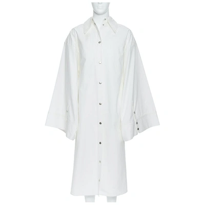 Pre-owned Awake Ny White Cotton Coat