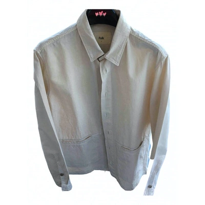 Pre-owned Folk Ecru Cotton Jacket