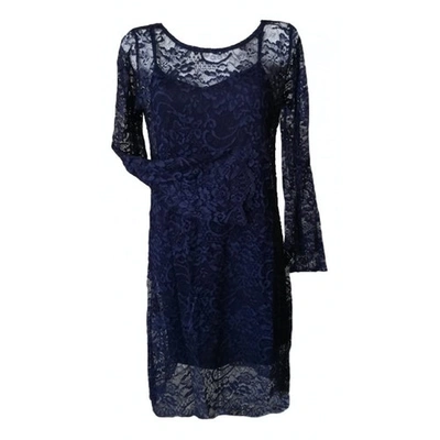 Pre-owned Just Cavalli Mid-length Dress In Blue
