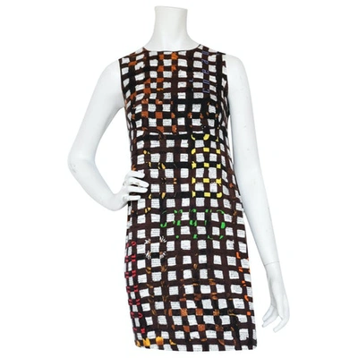 Pre-owned Moschino Cheap And Chic Mini Dress In Multicolour