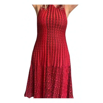 Pre-owned Alaïa Red Dress