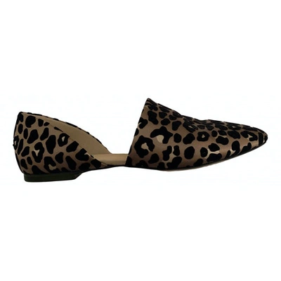 Pre-owned Jimmy Choo Cloth Flats In Multicolour
