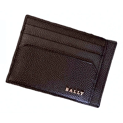 Pre-owned Bally Black Leather Small Bag, Wallet & Cases