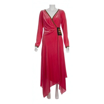 Pre-owned Peter Pilotto Maxi Dress In Pink