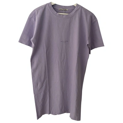 Pre-owned Acne Studios Purple Cotton Dress