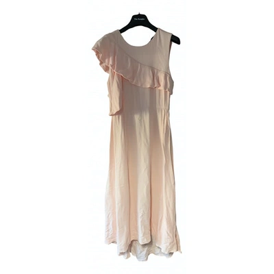 Pre-owned Maje Dress In Pink