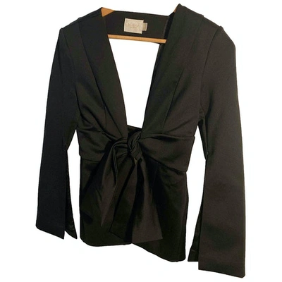 Pre-owned Misha Collection Black Polyester Jacket