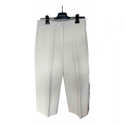 Pre-owned Fendi Short Pants In White