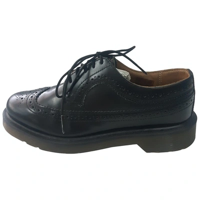 Pre-owned Dr. Martens' 3989 (brogue) Black Leather Lace Ups