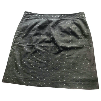 Pre-owned Paul & Joe Black Cotton - Elasthane Skirt