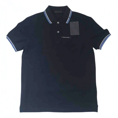 Pre-owned Prada Navy Cotton T-shirts