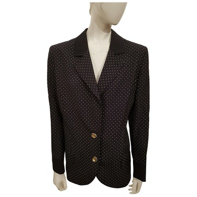 Pre-owned Valentino Wool Blazer In Blue