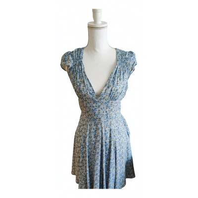Pre-owned Ralph Lauren Blue Cotton Dress