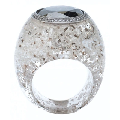 Pre-owned Chopard Silver White Gold Ring