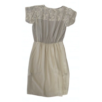 Pre-owned See By Chloé Mid-length Dress In Beige