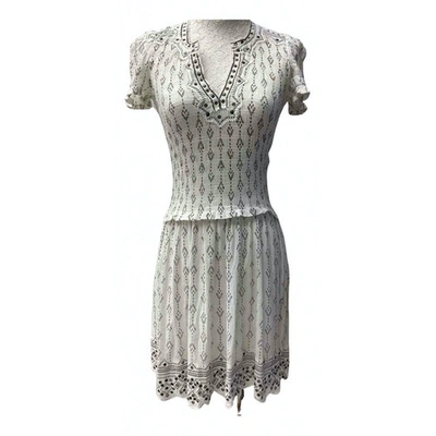 Pre-owned Isabel Marant Mid-length Dress In White