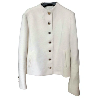 Pre-owned Theory White Cotton Jacket