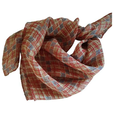 Pre-owned Marni Silk Neckerchief In Multicolour