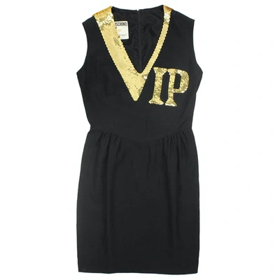 Pre-owned Moschino Black Dress