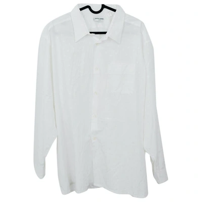 Pre-owned Pierre Cardin White Cotton Shirts
