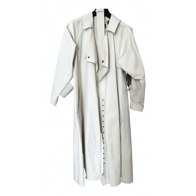 Pre-owned Isabel Marant Trench Coat In Beige
