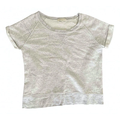 Pre-owned Sandro Grey Cotton Top