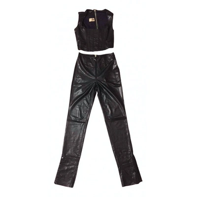 Pre-owned Jean Paul Gaultier Jumpsuit In Black