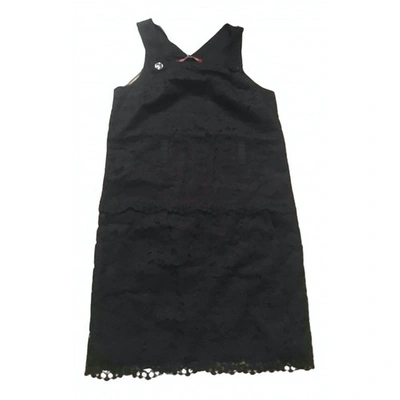 Pre-owned Comptoir Des Cotonniers Mini Dress In Black