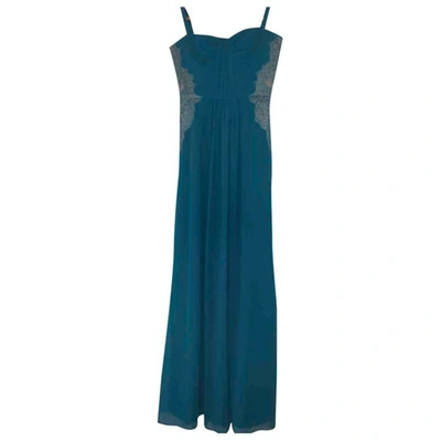 Pre-owned Bcbg Max Azria Turquoise Dress
