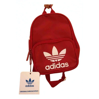 Pre-owned Adidas Originals Backpack In Red