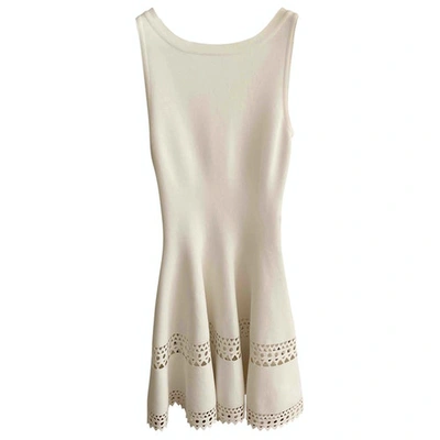 Pre-owned Alaïa White Dress