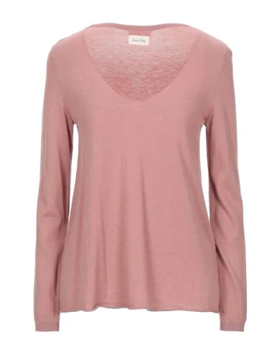 Shop American Vintage Sweaters In Pastel Pink