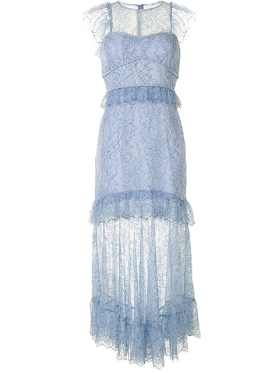 Shop Alice Mccall I Found You Midi Dress In Blue