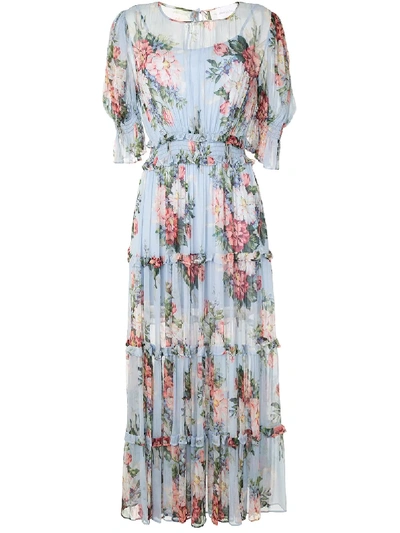 Alice Mccall Pretty Things Midi Dress In Blue | ModeSens