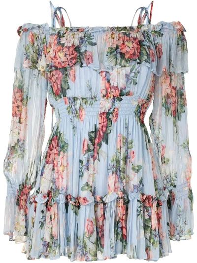 Shop Alice Mccall Pretty Things Playsuit In Blue