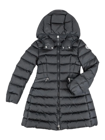 Shop Moncler Charpal Padded Coat In Black