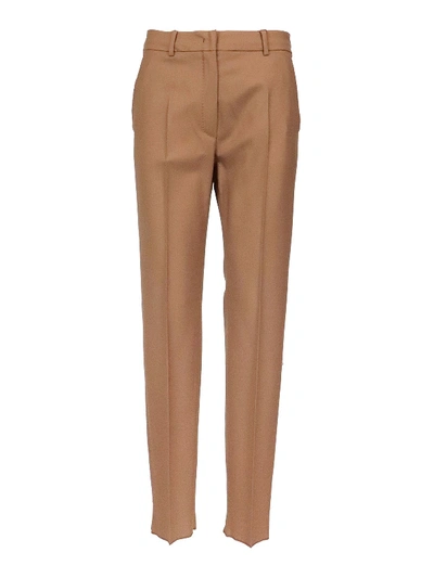 Shop Max Mara Belford Trousers In Camel