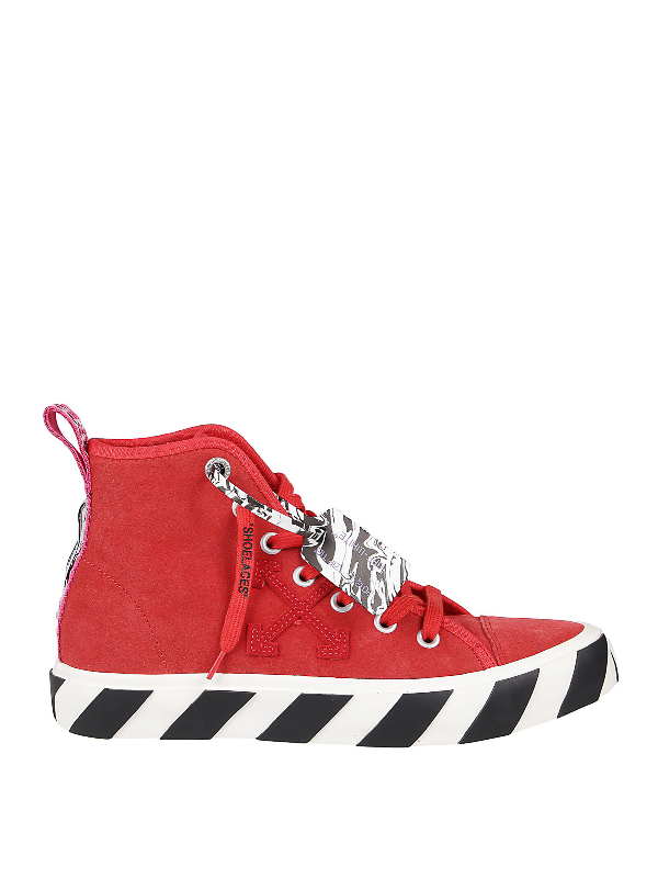 off white vulcanized high top