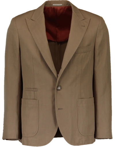 Shop Brunello Cucinelli Suit Type Jacket