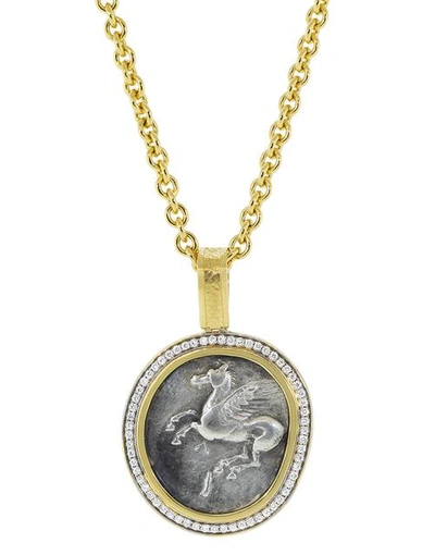 Shop Jorge Adeler Pegasus Coin Necklace